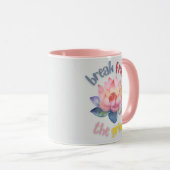 蓮の花コーヒーマグ マグカップ (正面右)