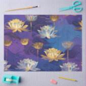 蓮の花ティッシュペーパー 薄葉紙 (クラフト)