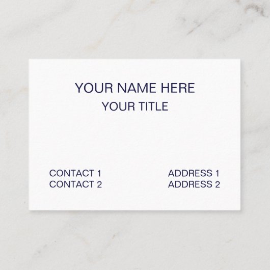 蓮の花フローラストライプ模様 名刺 (裏面)