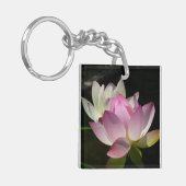 蓮の花ペアII キーホルダー (正面左)