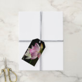 蓮の花ペアII ギフトタグ (より糸付き)