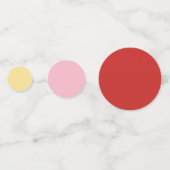 蓮の花ペアII コンフェッティ (裏面)