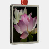 蓮の花ペアII メタルオーナメント (右)