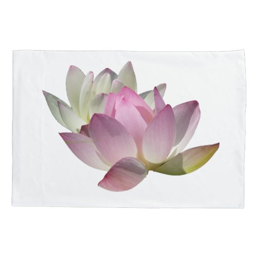 蓮の花ペアII 枕カバー (裏面)