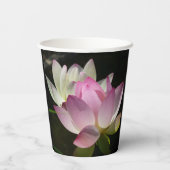 蓮の花ペアII 紙コップ (裏面)
