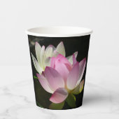 蓮の花ペアII 紙コップ (正面)