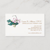 蓮の花ホリスティック健康相談員 名刺 (正面)