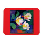 蓮の花マグネット マグネット (横)