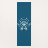 蓮の花ヨガマット ヨガマット (裏面)