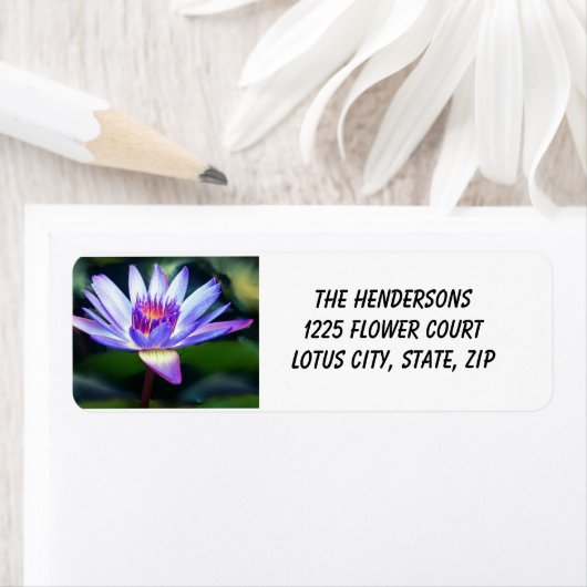 蓮の花ラベル ラベル (インサイチュ)