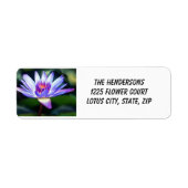 蓮の花ラベル ラベル (正面)