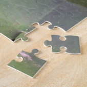 蓮の花写真 ジグソーパズル (側面)