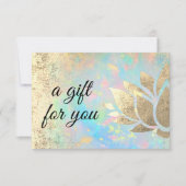 蓮の花券 (正面)