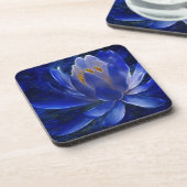 蓮の花及びその意味 コースター (左側)