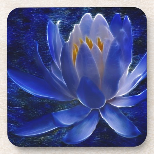 蓮の花及びその意味 コースター (正面)