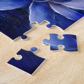 蓮の花及びその意味 ジグソーパズル (側面)