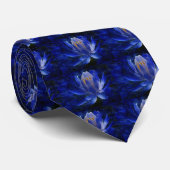 蓮の花及びその意味 ネクタイ (ロール)