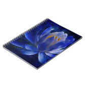 蓮の花及びその意味 ノートブック (左側)