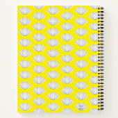 蓮の花手帳 ノートブック (裏面)