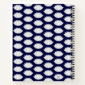 蓮の花手帳 ノートブック (裏面)