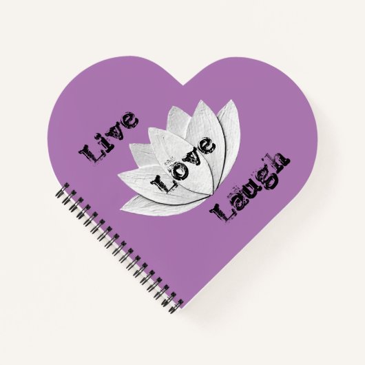 蓮の花手帳 ノートブック (正面)