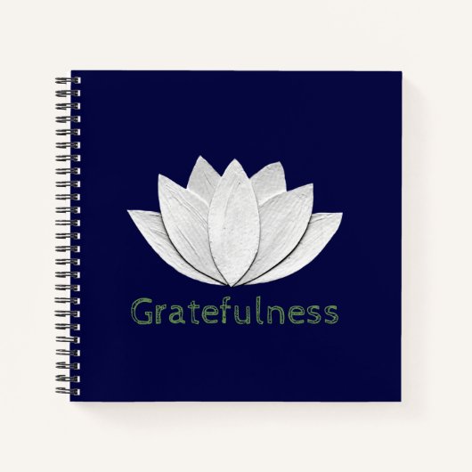 蓮の花手帳 ノートブック (正面)