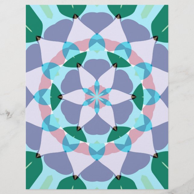 蓮の花曼荼羅 (正面)