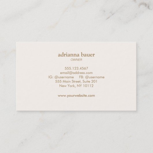 蓮の花曼荼羅 名刺 (裏面)