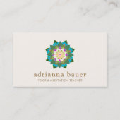 蓮の花曼荼羅 名刺 (正面)