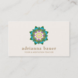 蓮の花曼荼羅 名刺