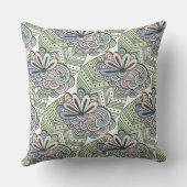 蓮の花柄装飾用クッション クッション (裏面)