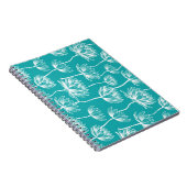 蓮の花柄 ノートブック (右側)