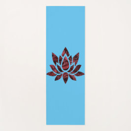 蓮の花模様 ヨガマット