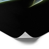 蓮の花水草 ポスター (角)