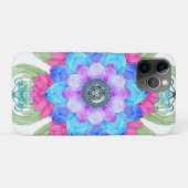 蓮の花色スペクトルが珍しいiPhoneケース Case-Mate iPhoneケース (裏面(横))
