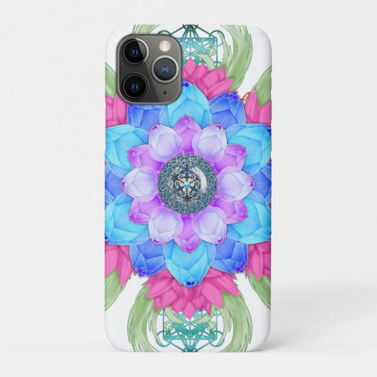 蓮の花色スペクトルが珍しいiPhoneケース Case-Mate iPhoneケース (裏)