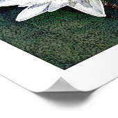 蓮の花芸術ポスター ポスター (角)