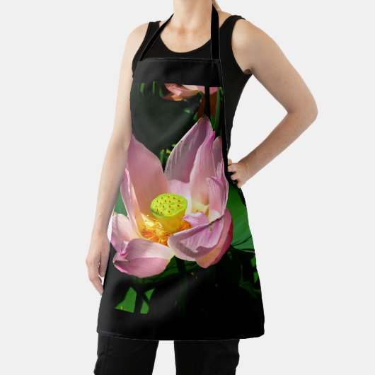 蓮の花 エプロン (インサイチュ)