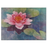 蓮の花 カッティングボード (正面)
