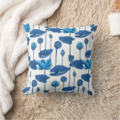 蓮の花 クッション (ブランケット)