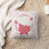 蓮の花 クッション (ブランケット)