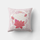 蓮の花 クッション (裏面)