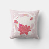 蓮の花 クッション (正面)