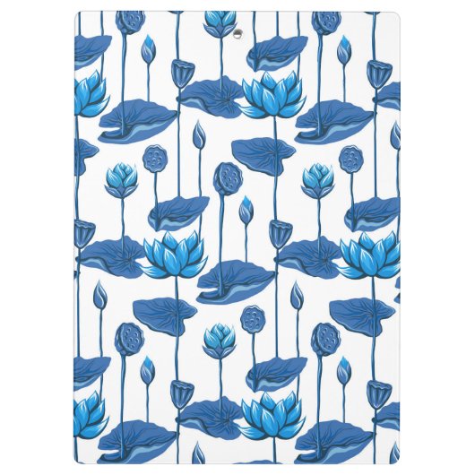 蓮の花 クリップボード (裏面)