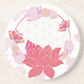 蓮の花 コースター
