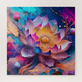 蓮の花 ジグソーパズル