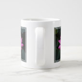 蓮の花 ジャンボコーヒーマグカップ (裏面)