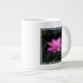 蓮の花 ジャンボコーヒーマグカップ (正面右)