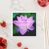 蓮の花 スタンダードカクテルナプキン (インサイチュ)