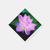 蓮の花 スタンダードカクテルナプキン (角)